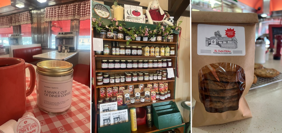 The welcoming interior of The Famous Dutch Kitchen, where three generations of the Morgan-Levkulic family have served Pennsylvania Dutch comfort food